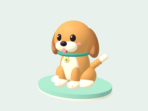 Mochi — Cute Puppy 3D